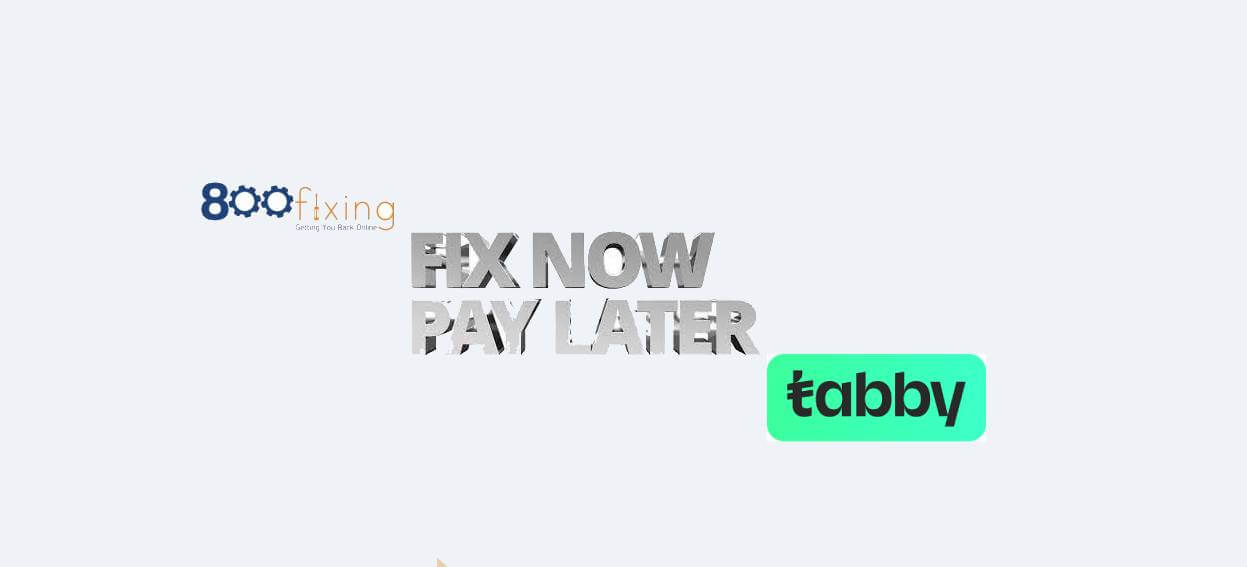 Repair Today and Pay Later - Introduced at 800fixing by Tabby